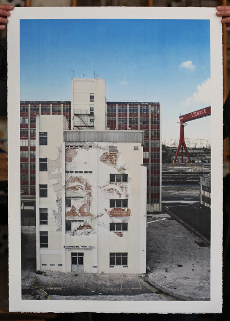 Vhils 'Scratching The Surface' Print Available