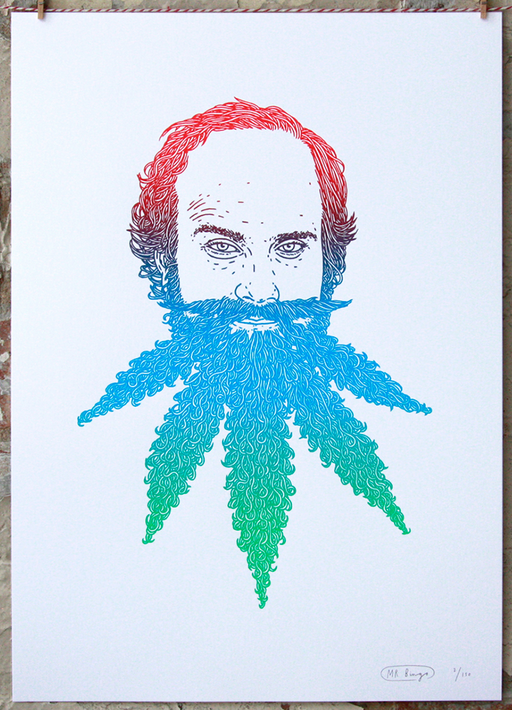 Mr Bingo 'Grand Cheeba Wizard' Print Available