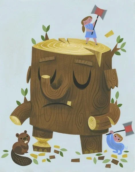 Amanda Visell 'Chop Chop' Print Available