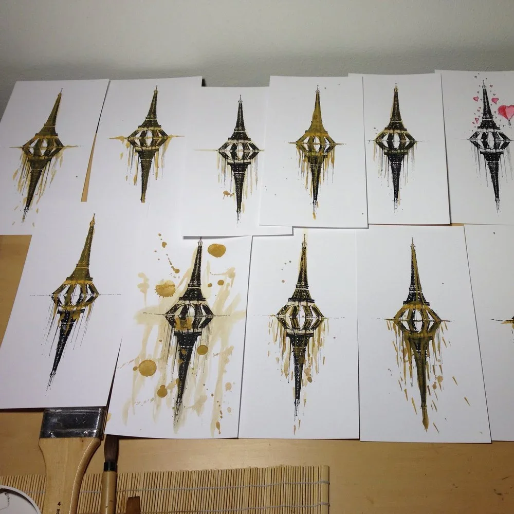 Archopolis 'Eiffel' BEAUTIFUL Handbills Available