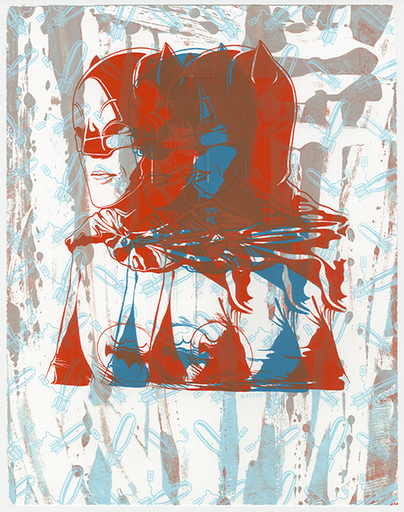 Nick Perry 'Triple Batman' Test Print Available