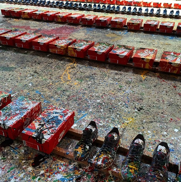 Mr Brainwash 'Just Did It' Custom Nikes **Update**