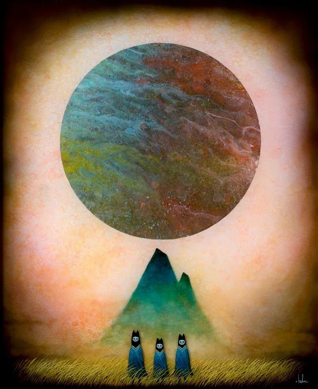 Andy Kehoe 'Creatures Of Synchronicity' + 'Lake Of The Fallen Moon' Print Release Details