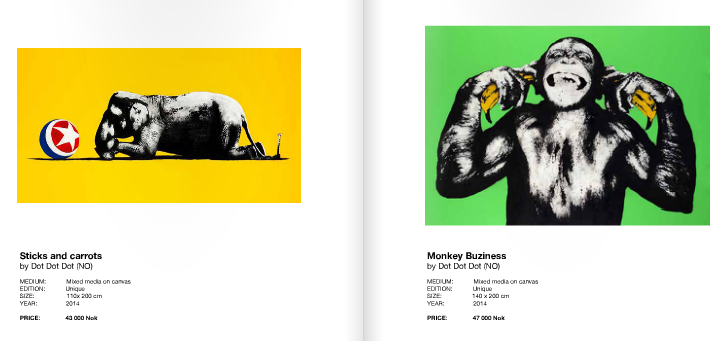 Dot Dot Dot 'While You Slept' Art Show Preview