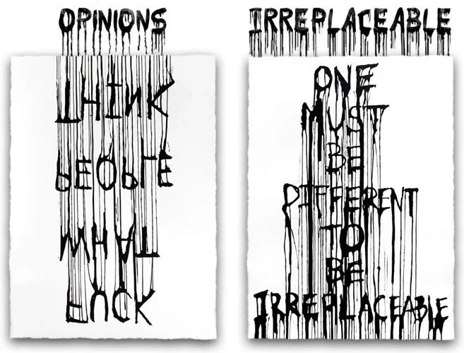 Hijack 'Opinions' + 'Irreplaceable' Prints Release TODAY