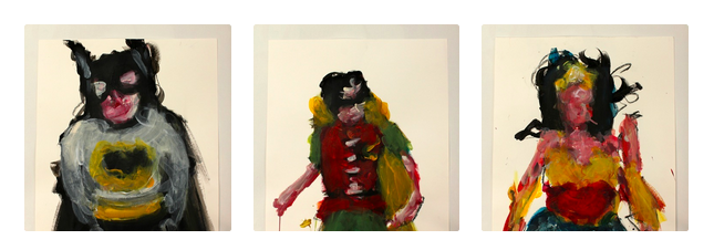 Karen Thomas 'Super Hero' Originals Available