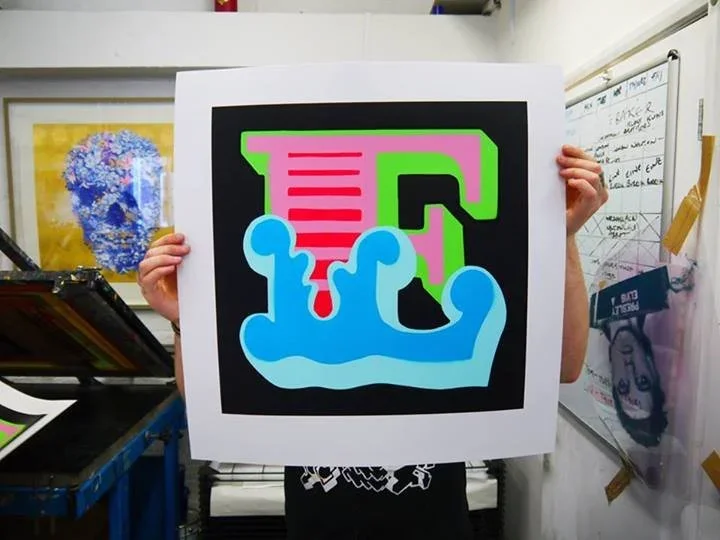 EINE 'E' Car Boot 2014 Print SNEAK PEEK