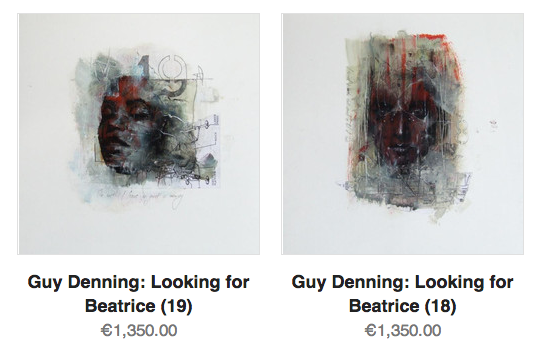 Guy Denning 'Looking For Beatrice' Originals Available