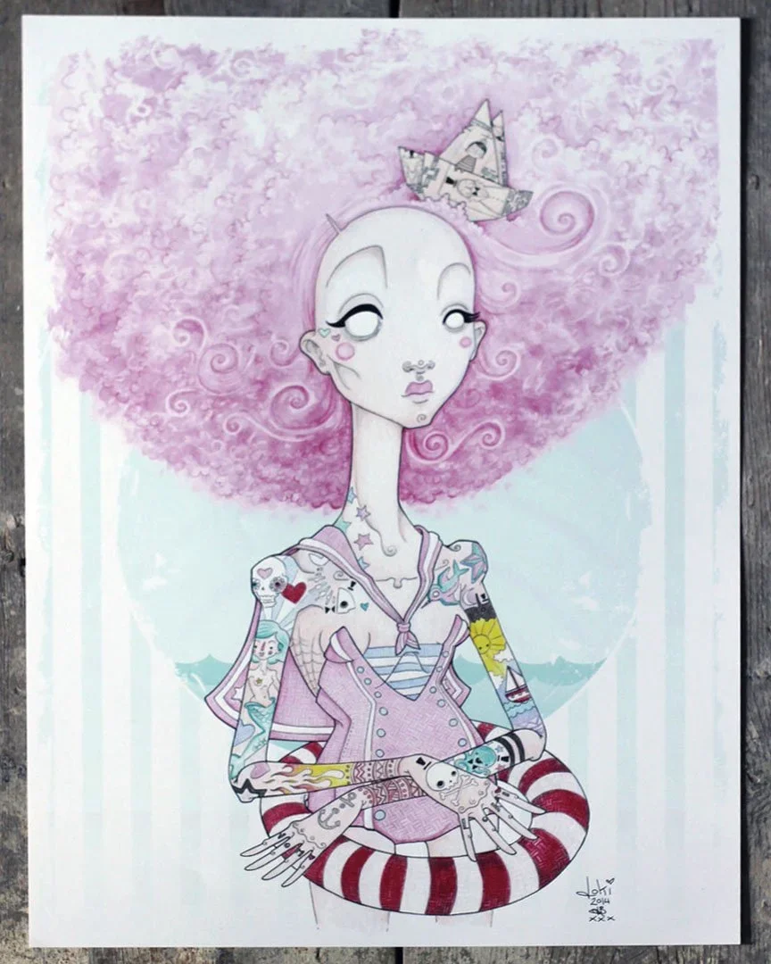 Loki 'Ahoy Sailor' Print Available