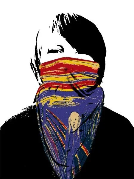 Armando Chainsawhands 'If I See One More Kid With A Bandana Over His Face Im Going to Scream' Stencil Available