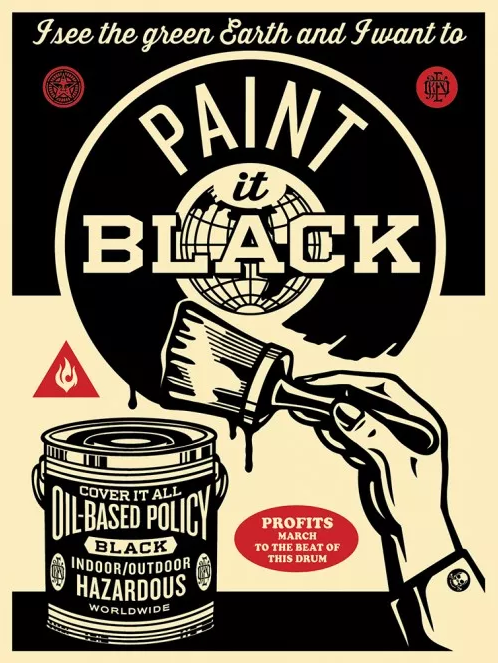 Obey 'Paint It Black' Print Release Details