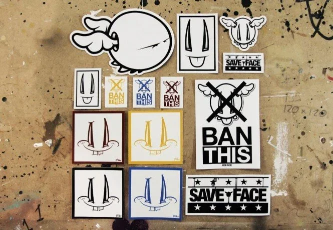 D*Face 'Doggie or Occult' Sticker Packs Available