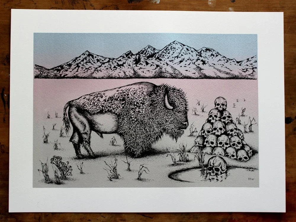 Shamus Woodward 'Witness II' Print Available