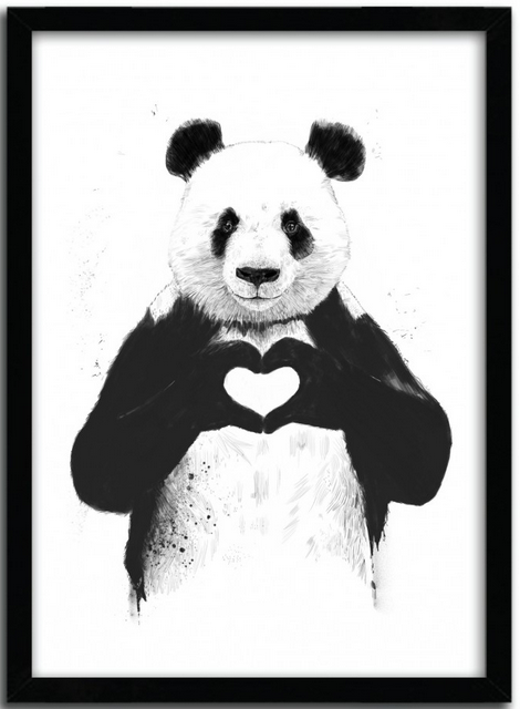 Balazs Solti 'All You Need Is Love' Print Available