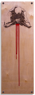 Derek Hess 'Hemorrhage' Laser Cut Wood Print Release Details