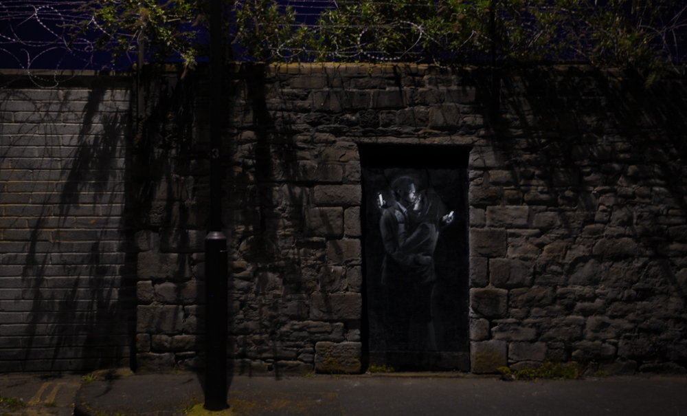 Banksy 'Mobile Lovers' Piece Revealed And NOW Found!!