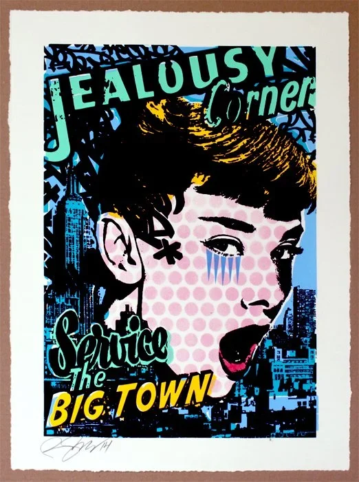 Rene Gagnon 'Jealousy Corner' Print Available