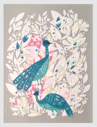 Little Friends of Printmaking 'Keep Out' Double Sided Print Available