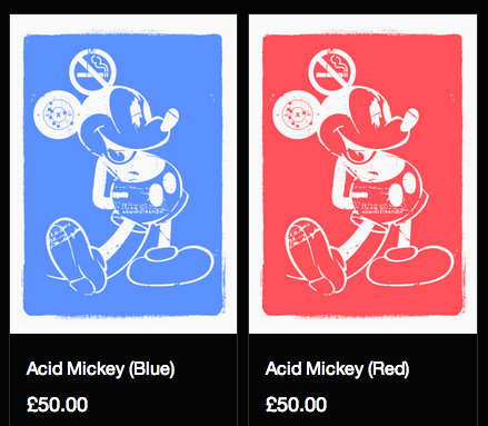 Imbue 'Acid Mickey' Prints Available