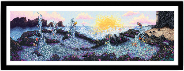 James R Eads 'Mermaid Weather' Print Available