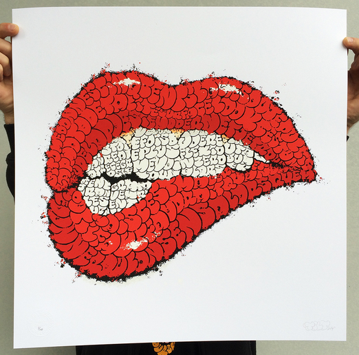 Tilt 'Red Lipstick' Print Available