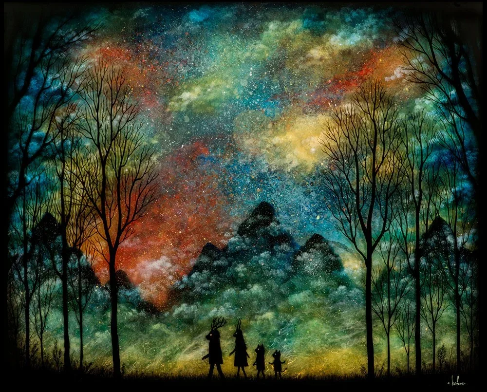 Andy Kehoe 'Our Wondorus Journey' Print Available