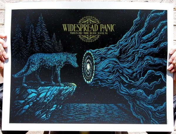 Todd Slater 'Widespread Panic' Seattle Print Release Details