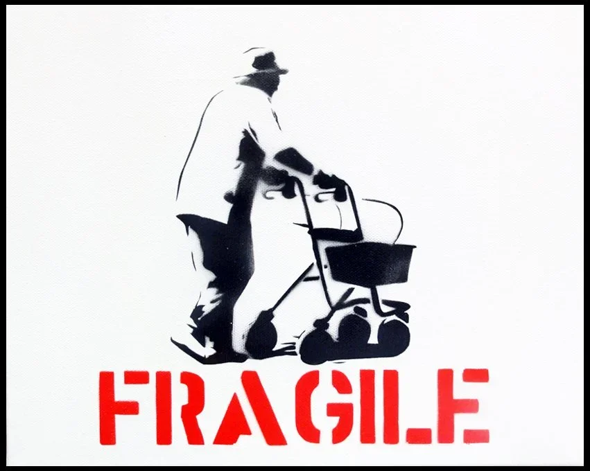 Kunstrasen 'Fragile' Print Available