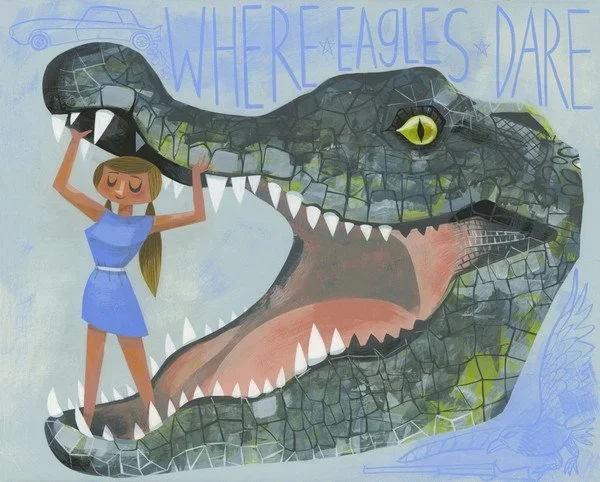Amanda Visell 'Where Eagles Dare' Print Available