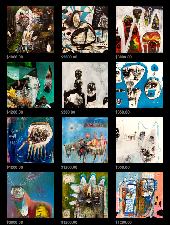 Jesse Reno AWESOME Originals + Prints Available