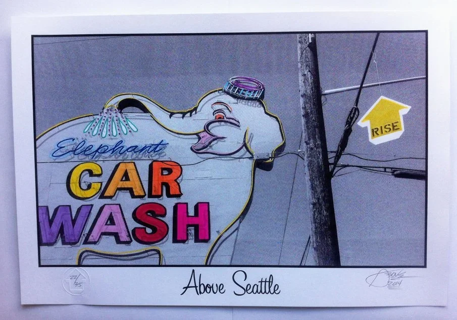 Above 'Above Seattle' Print Release Details