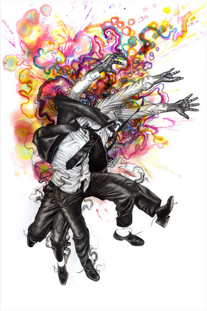 Zach Johnsen 'Acid Suite # 2' LSD Print Available