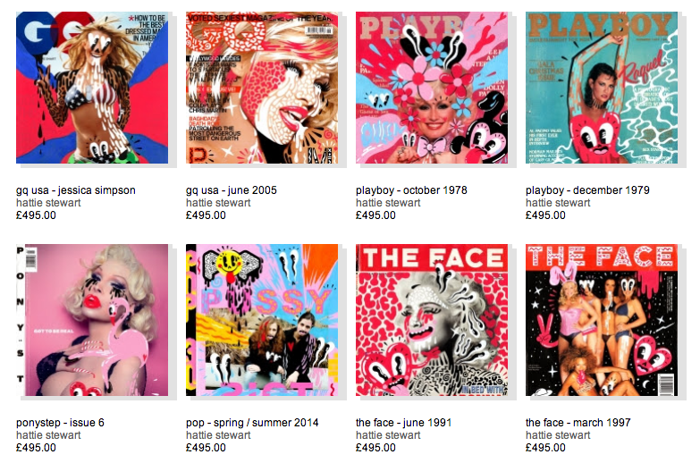 Hattie Stewart 'Hello Cheeky' Art Available