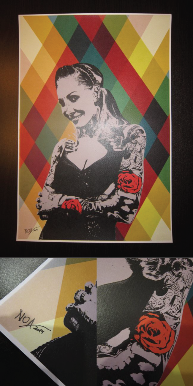 NOA 'Rose' Print Available