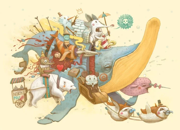 Dulk 'North Pole For Sale' Print Available