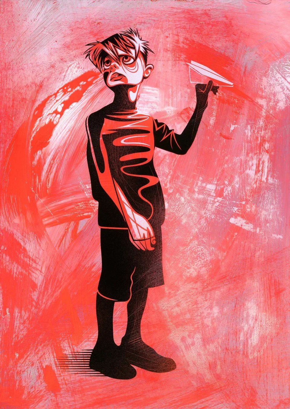 Rourke Van Dal 'Flyboy' Print Available