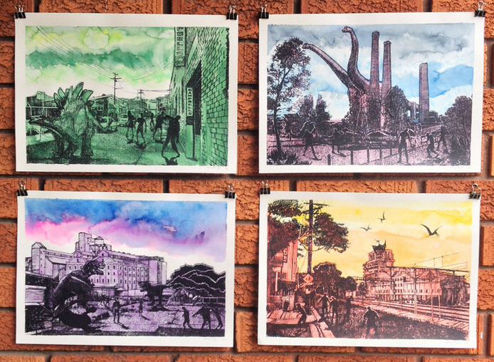 Karl Yvan Tagle 'The End Is Near' Print Set Available