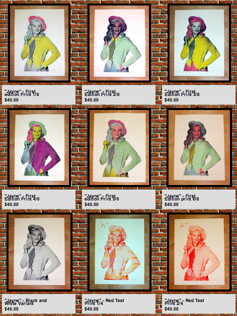 Tim Oliveira 'Jayne' Print Release Details