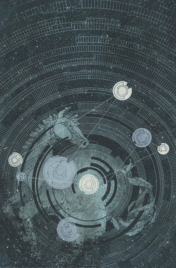 Aaron James Powers 'My Horse Will Find Me Before...' Print Available