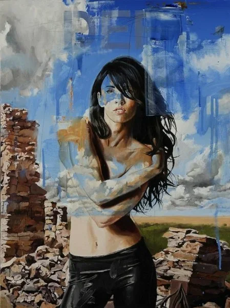 Adam Caldwell 'Decay' + 'Turn' Original Paintings Available