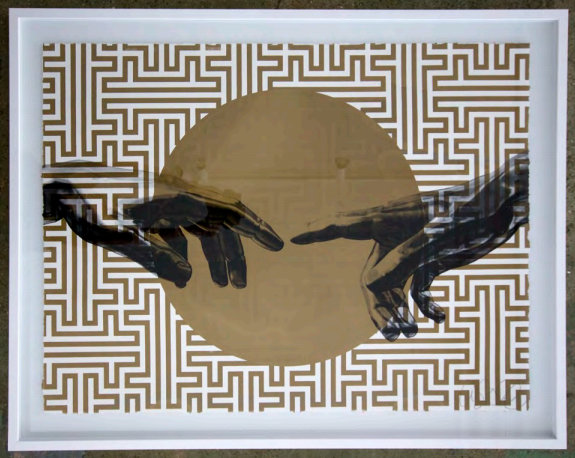 Cyrcle 'Machine Of Man' Print Available