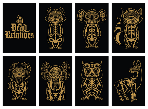 Ernesto Yerena 'Dead Relatives' Postcards Available