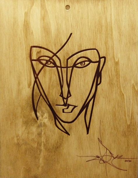 Anser + Eckhart Soul 'Collab' Wood Print Available