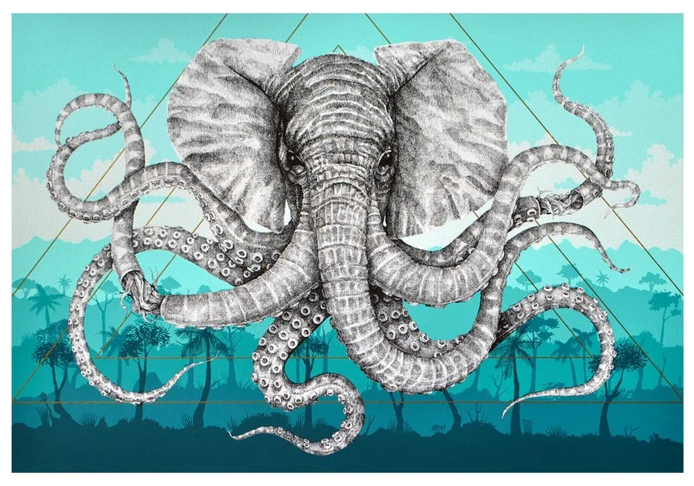Alexis Diaz 'Octophant' Print Release Details