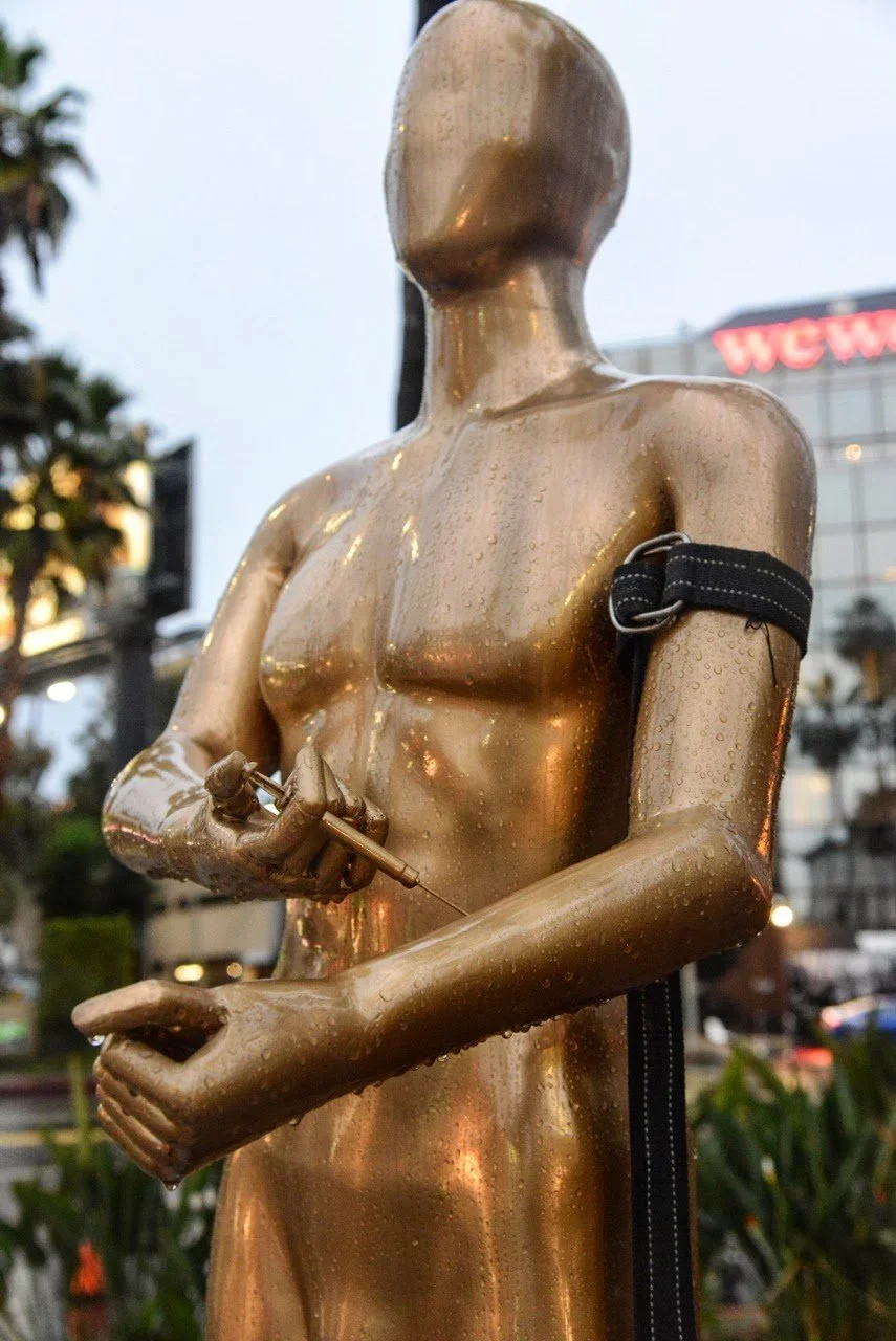 Plastic Jesus 'Hollywood Best Kept Secret' Philip Seymour HoffmanTribute Erected For Oscars