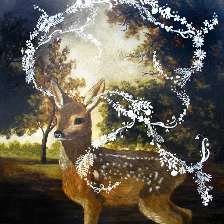 Anne Siems 'What The Fawn Heard' Print Available