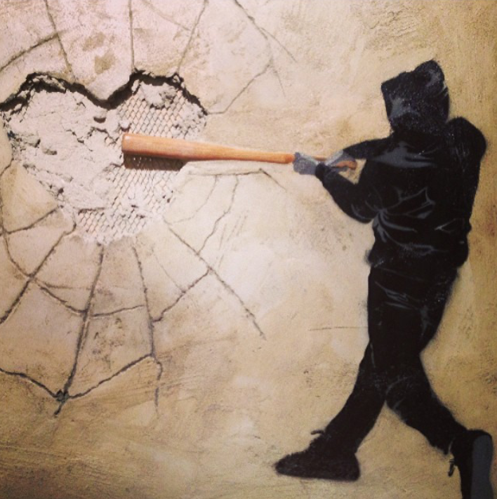 Mr Brainwash 'Home Run Swing' Clever Install