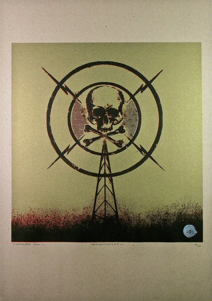 Damon Roberts 'Transmissions' Print Available