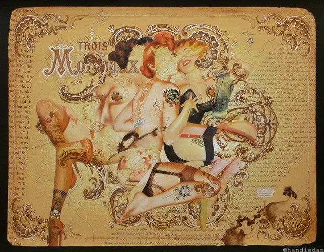 Handiedan 'Trois No 1' XL Print Available