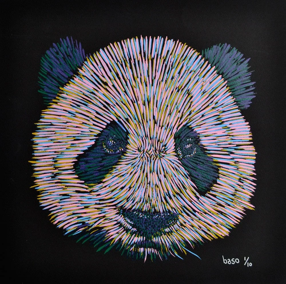 Basso Fibonacci 'Panda' Print Available